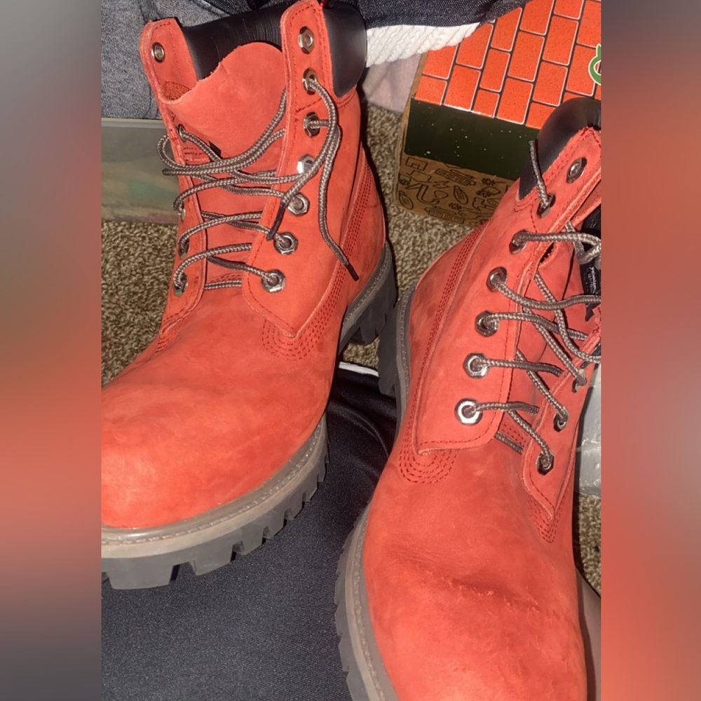 Timberland Men's Bold Red Boots